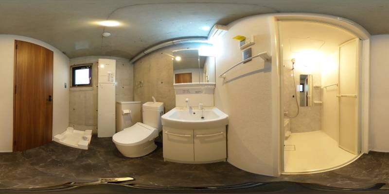 パノラマ画像洗面所