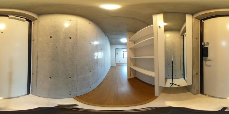 パノラマ画像玄関