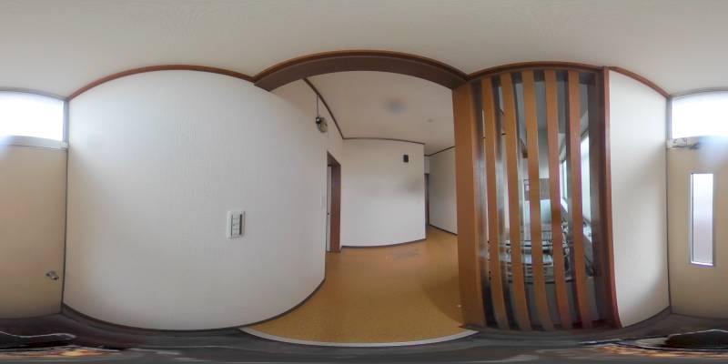 パノラマ画像玄関