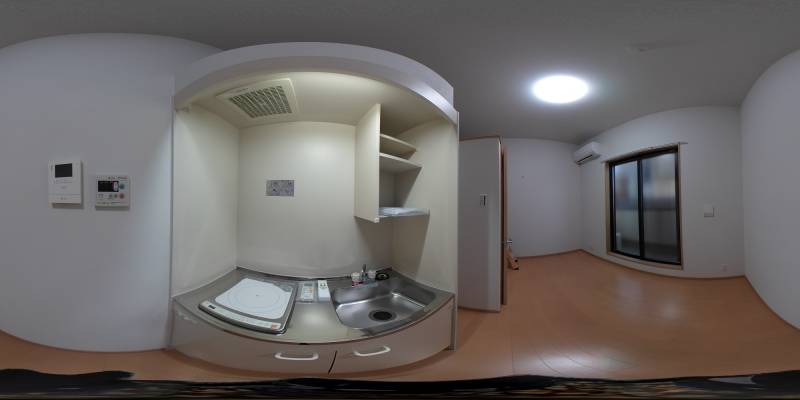 パノラマ画像キッチン