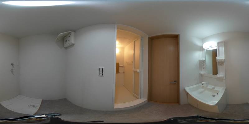 パノラマ画像洗面所