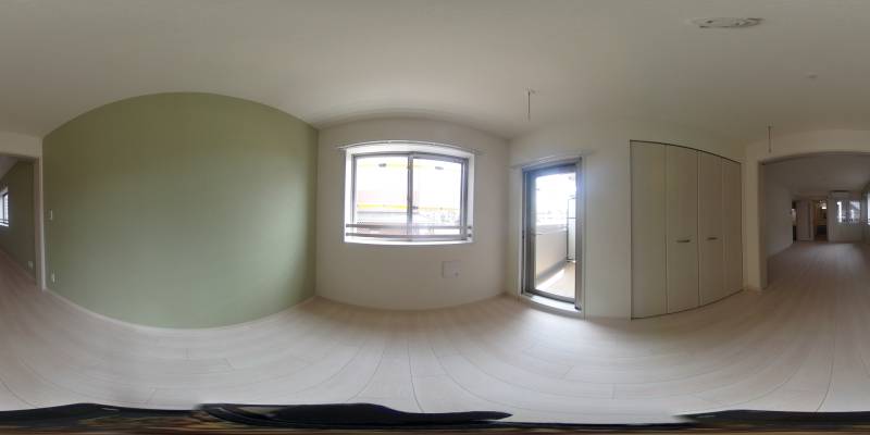 パノラマ画像洋室