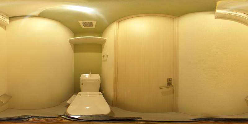 パノラマ画像トイレ