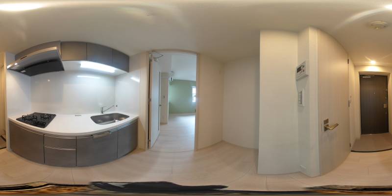 パノラマ画像キッチン