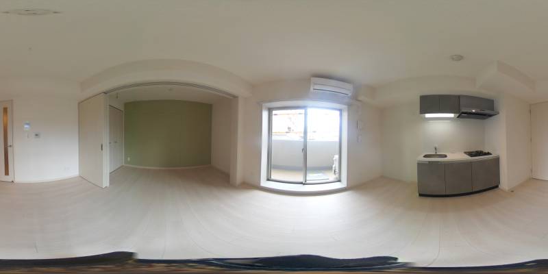 パノラマ画像リビング