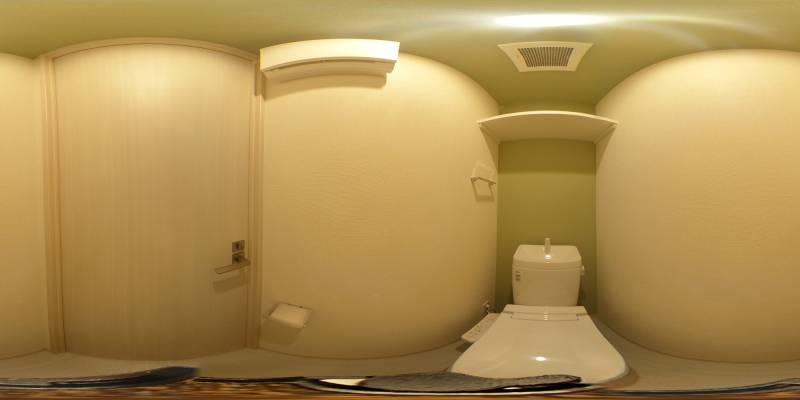 パノラマ画像トイレ