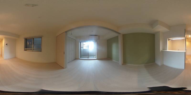 パノラマ画像リビング