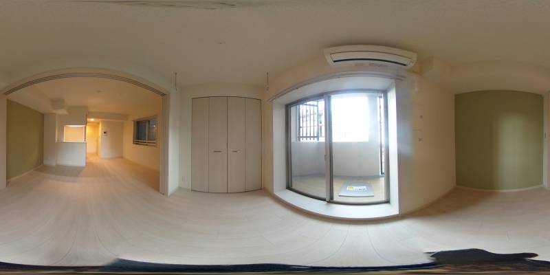 パノラマ画像洋室