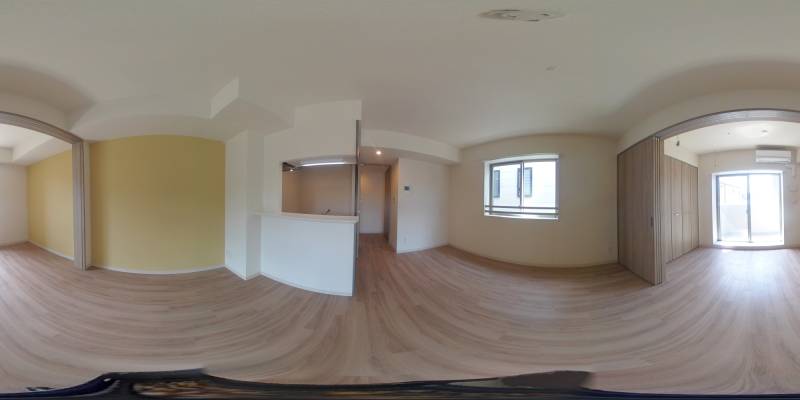 パノラマ画像リビング