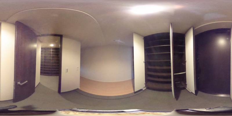 パノラマ画像玄関