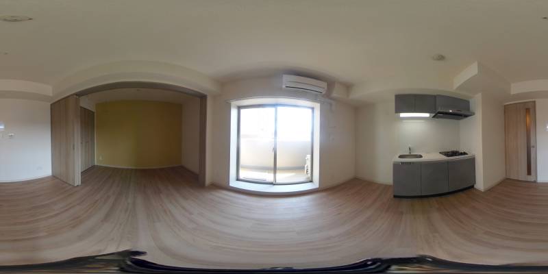 パノラマ画像リビング