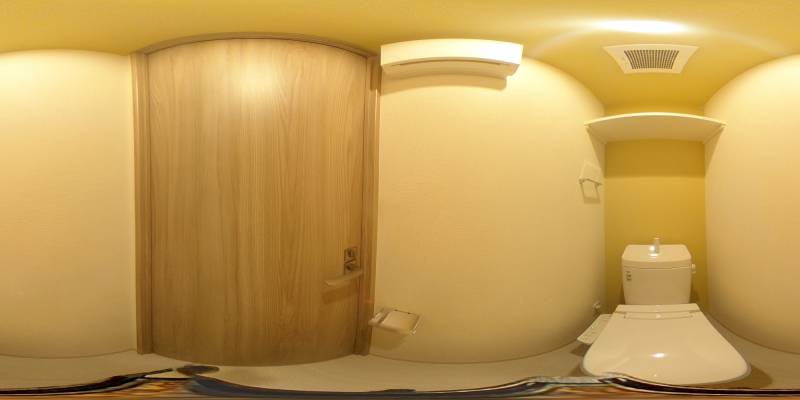 パノラマ画像トイレ