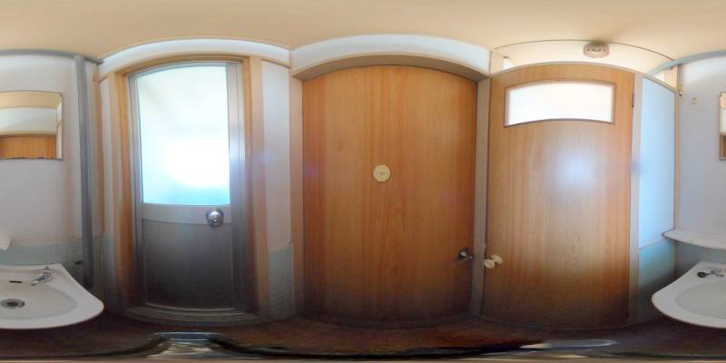 パノラマ画像洗面所