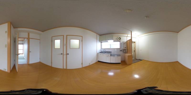 パノラマ画像洋室