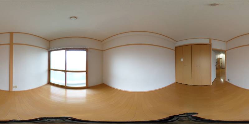 パノラマ画像洋室