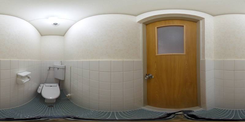 パノラマ画像トイレ