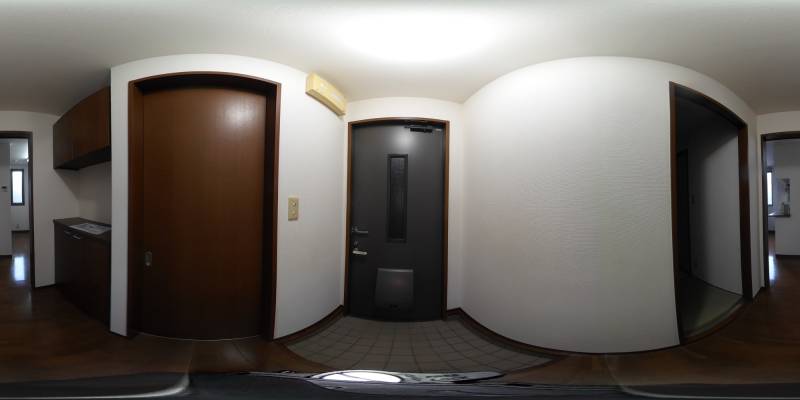 パノラマ画像玄関