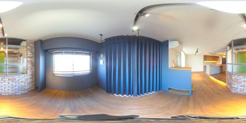 パノラマ画像リビング