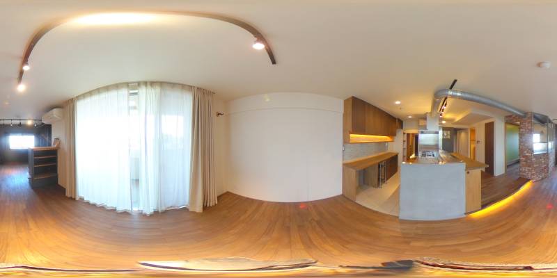 パノラマ画像ダイニング