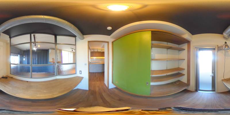 パノラマ画像リビング