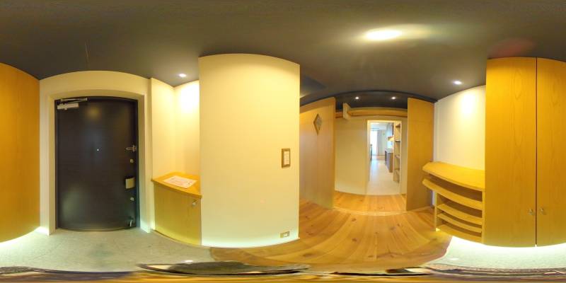 パノラマ画像玄関