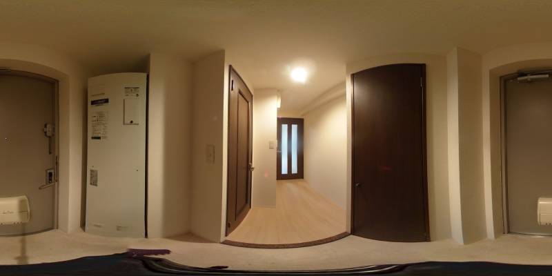 パノラマ画像玄関