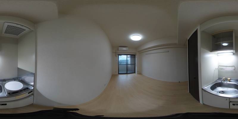 パノラマ画像キッチン