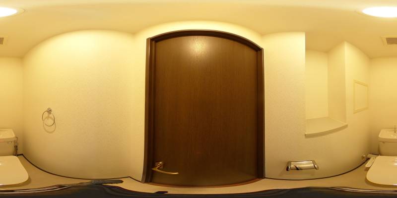 パノラマ画像トイレ