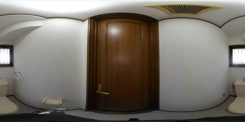 パノラマ画像トイレ