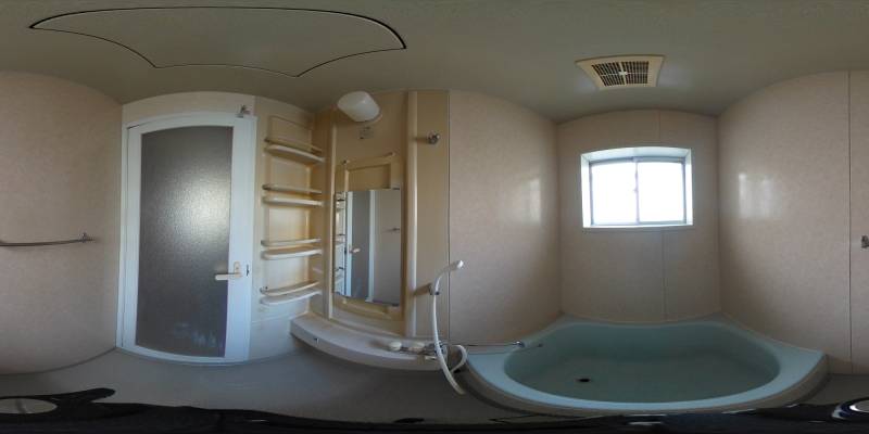 パノラマ画像バスルーム