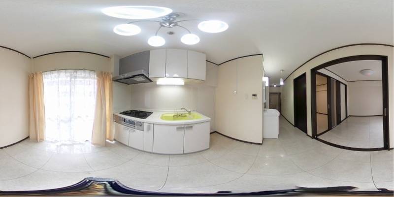 パノラマ画像リビング