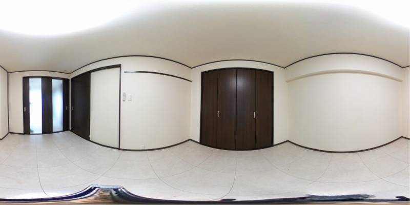 パノラマ画像洋室