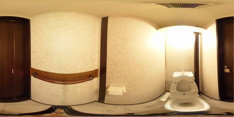 パノラマ画像トイレ