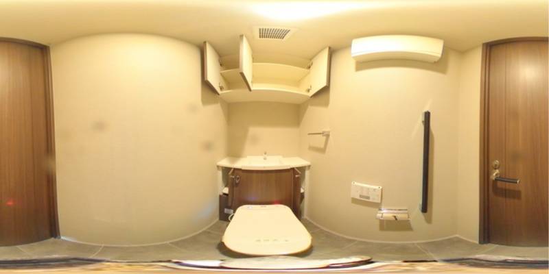 パノラマ画像トイレ