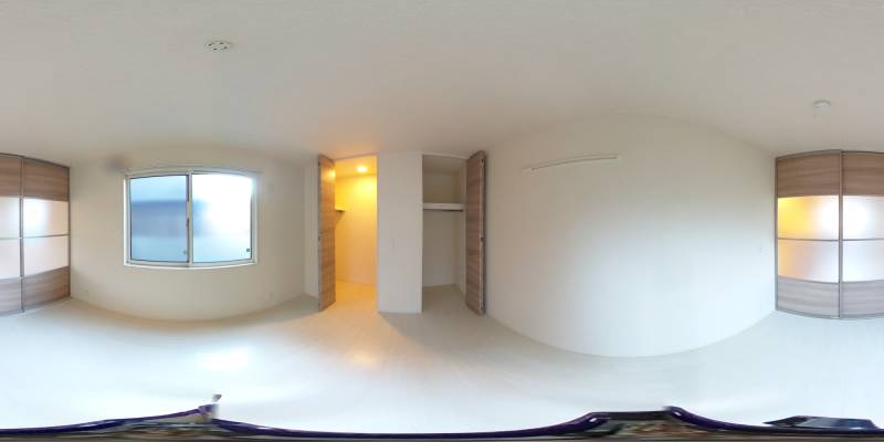 パノラマ画像洋室