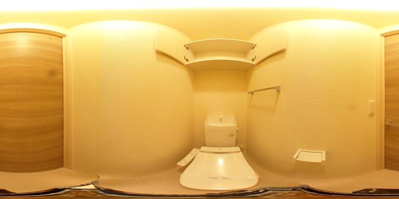 パノラマ画像トイレ