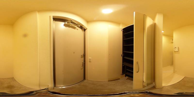 パノラマ画像玄関