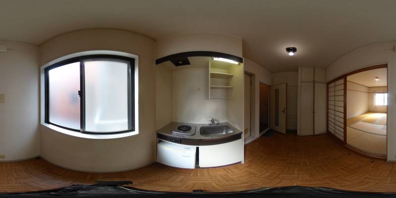 パノラマ画像キッチン