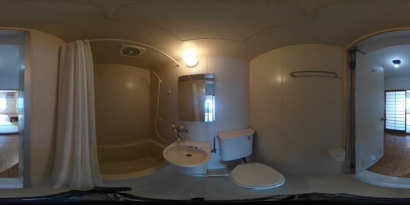 パノラマ画像トイレ