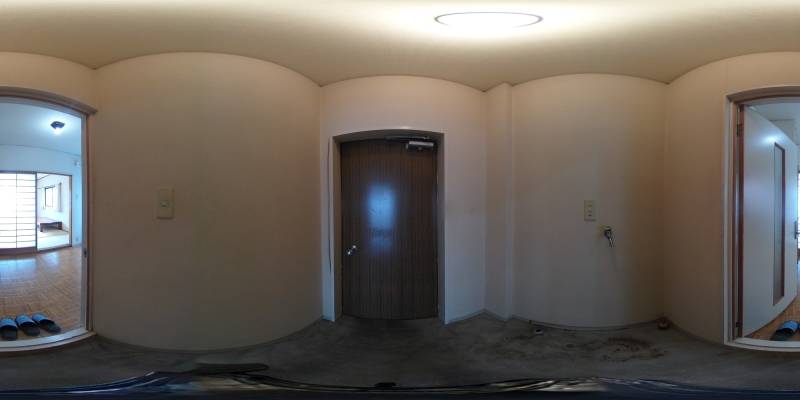 パノラマ画像玄関