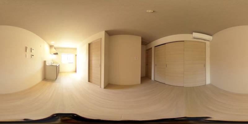 パノラマ画像リビング