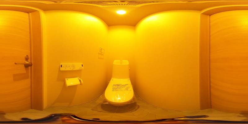 パノラマ画像トイレ