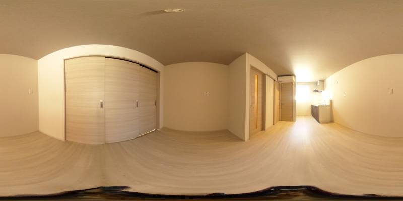 パノラマ画像リビング