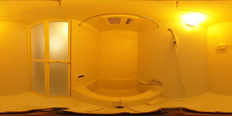 パノラマ画像バスルーム