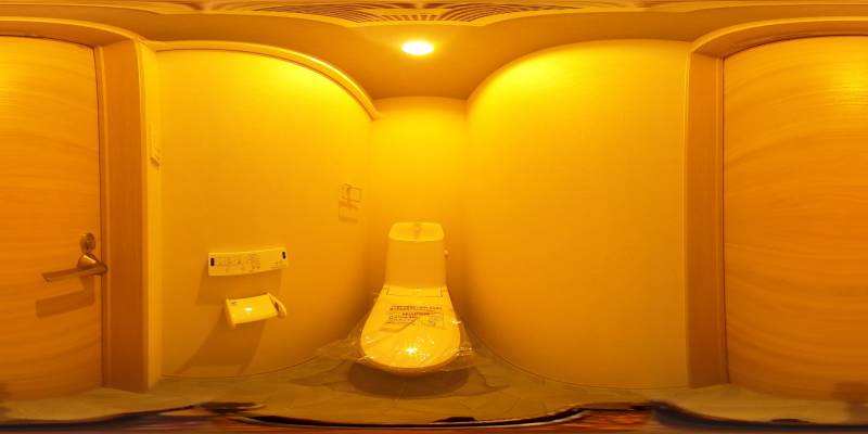 パノラマ画像トイレ