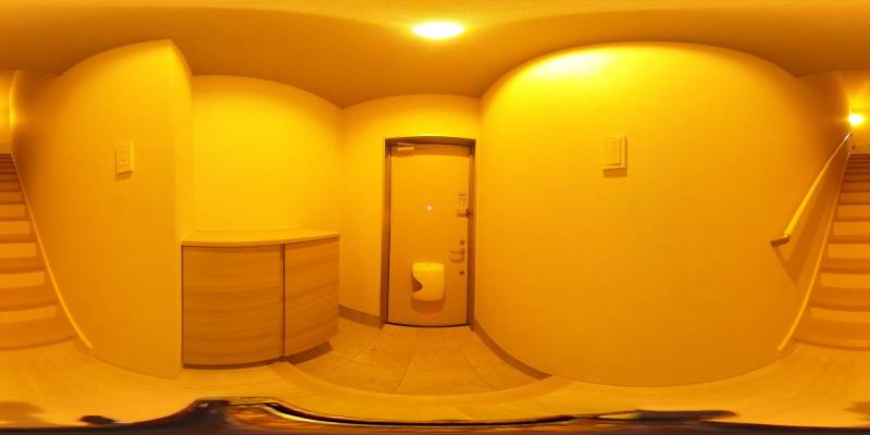 パノラマ画像玄関