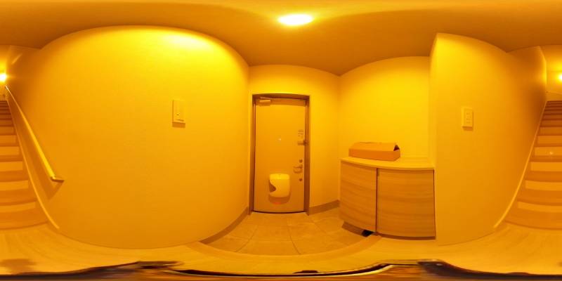 パノラマ画像玄関