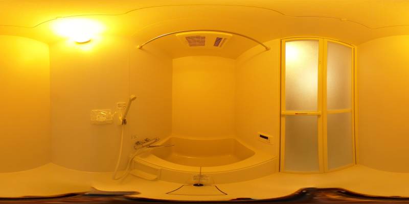 パノラマ画像バスルーム