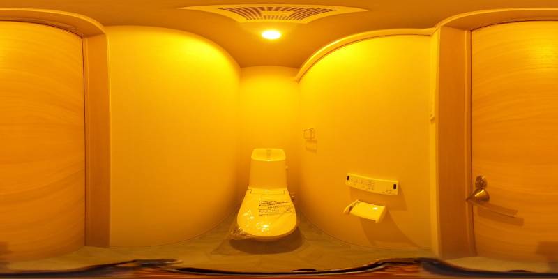 パノラマ画像トイレ