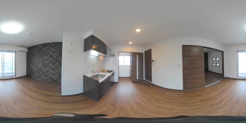 パノラマ画像リビング